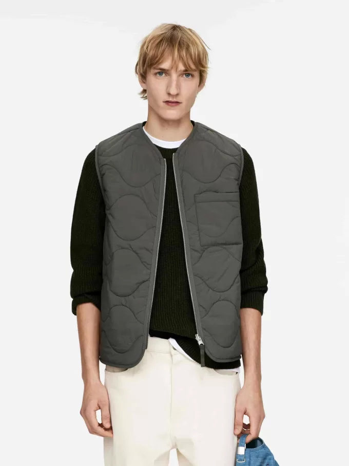 2-in-1 Quilted Liner Vest