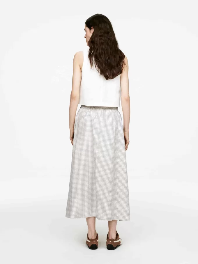 A-Line Cotton Skirt
