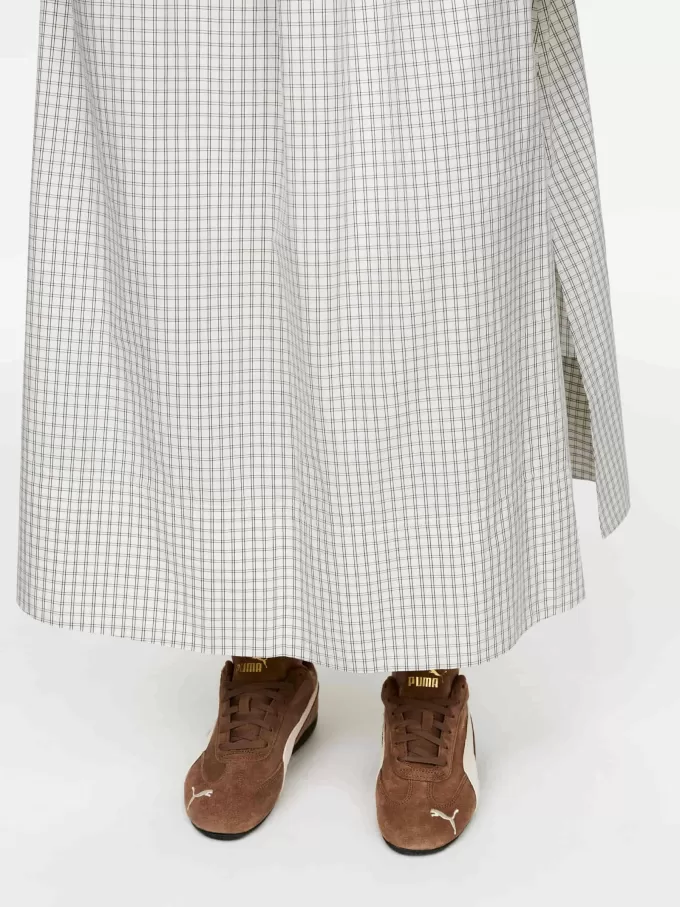A-Line Cotton Skirt