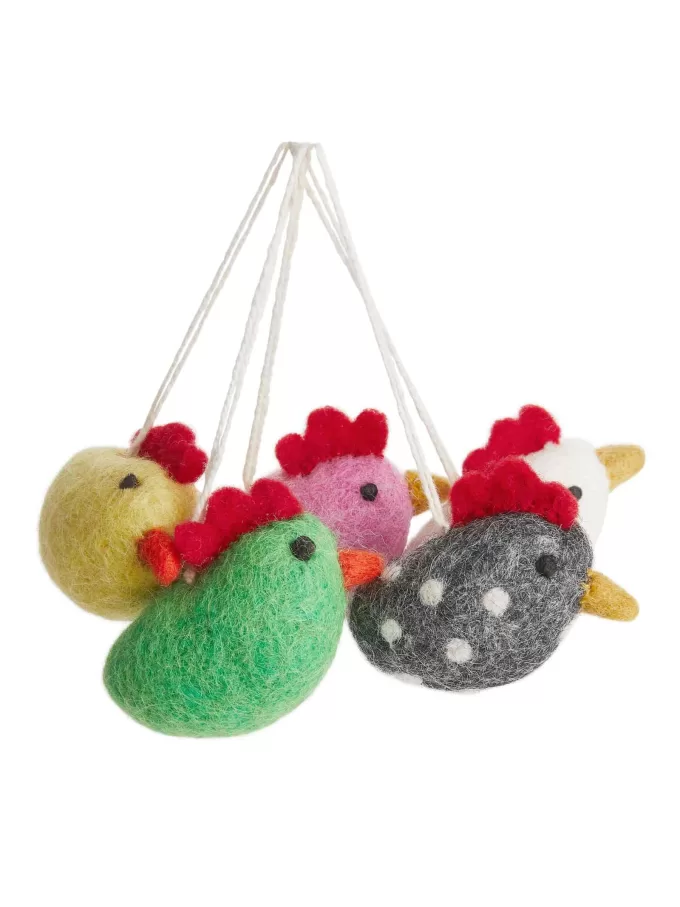A World of Craft Felted Easter Decorations