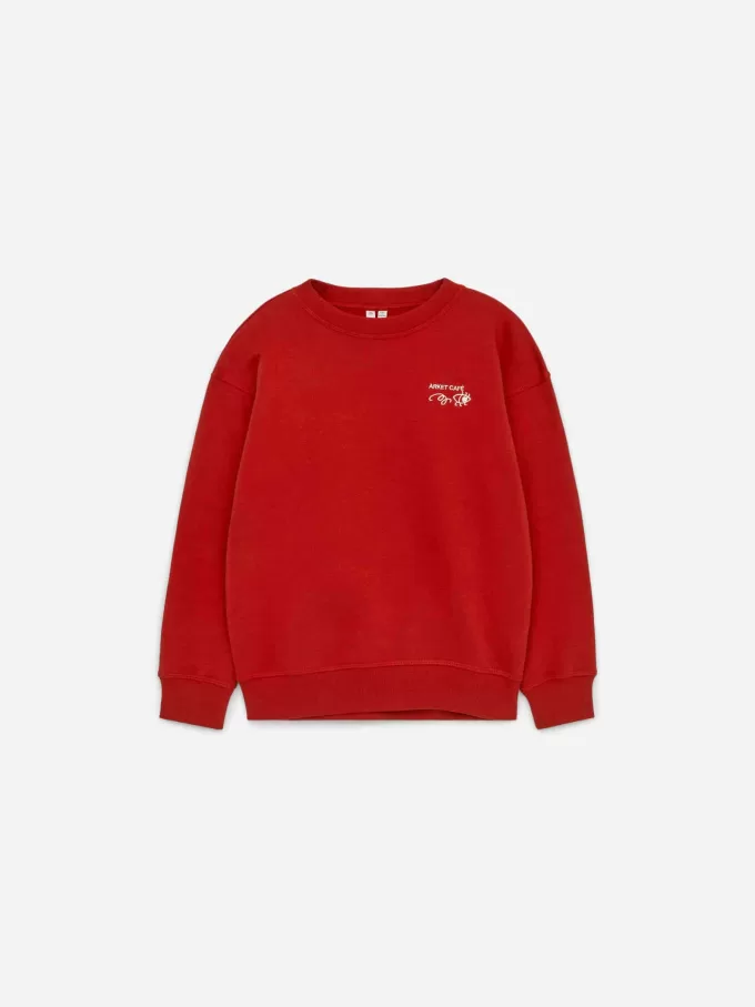 ARKET CAFÉ Embroidered Sweatshirt
