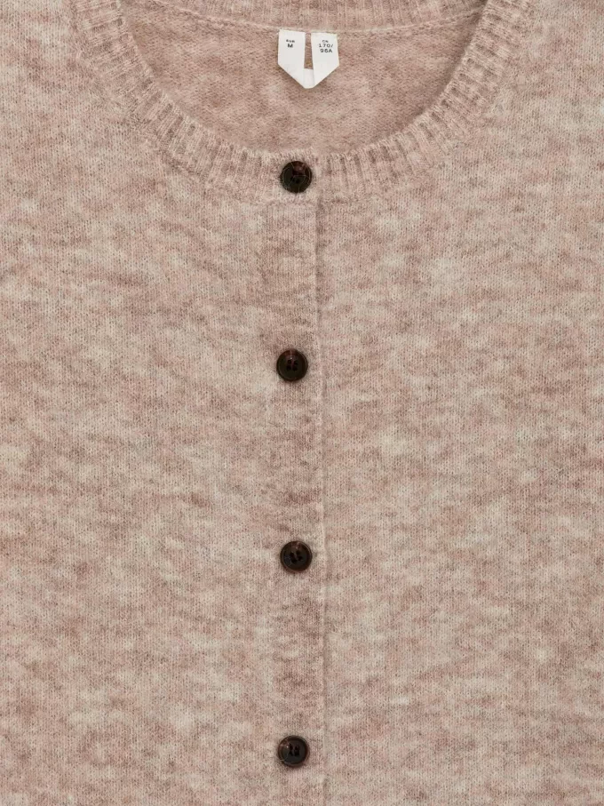 Alpaca-Wool Blend Cardigan