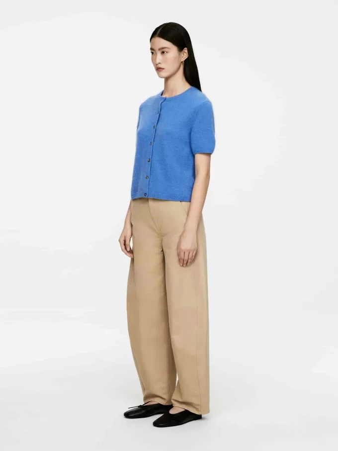 Alpaca-Wool Blend Cardigan