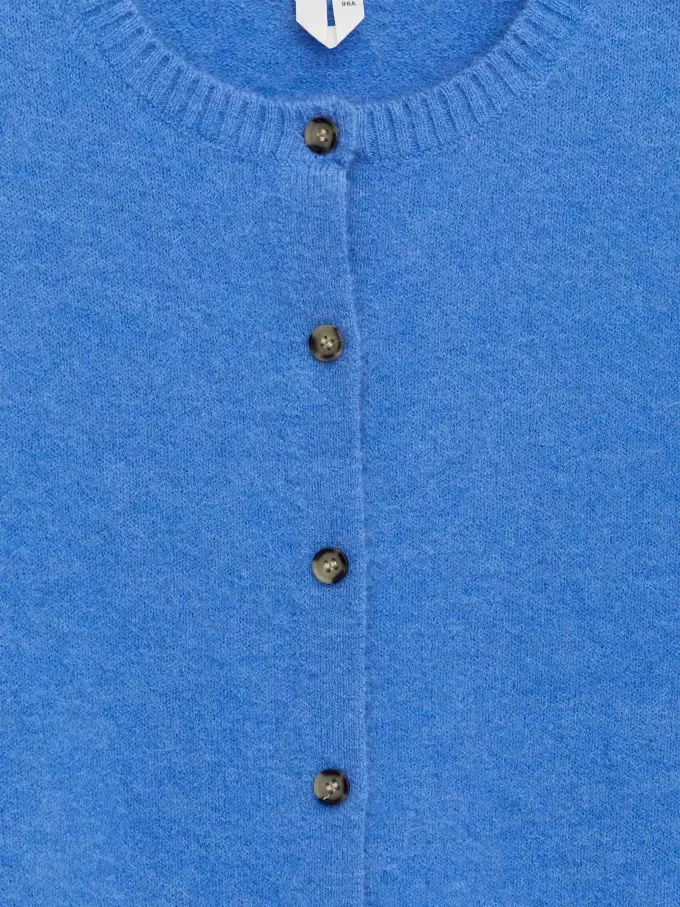 Alpaca-Wool Blend Cardigan