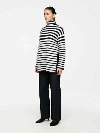 Alpaca-Wool Blend Chimney Jumper