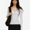 Ballerina-Neckline Top