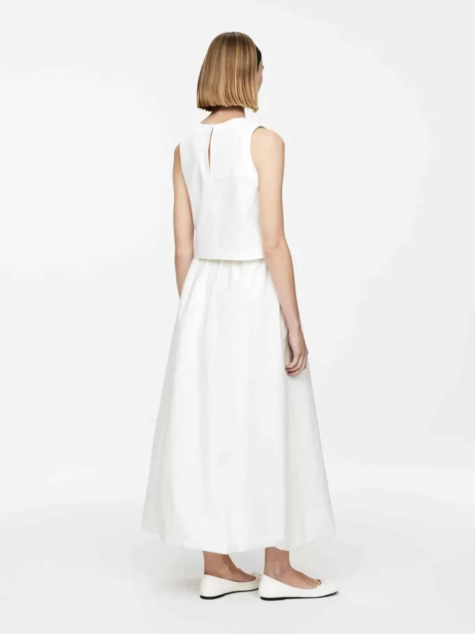 Ballon-Hem Skirt