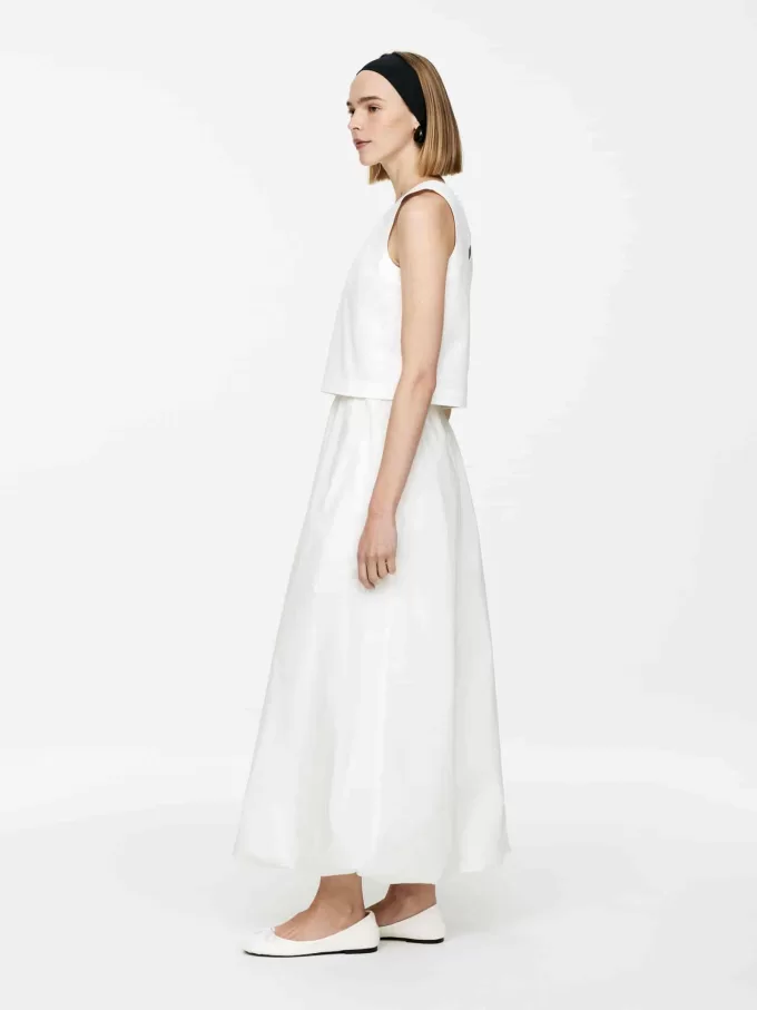 Ballon-Hem Skirt