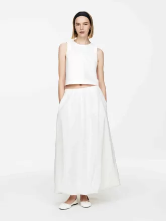 Ballon-Hem Skirt