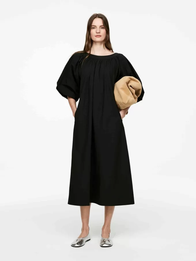 Ballon-Sleeve Dress Ballon-Sleeve Dress