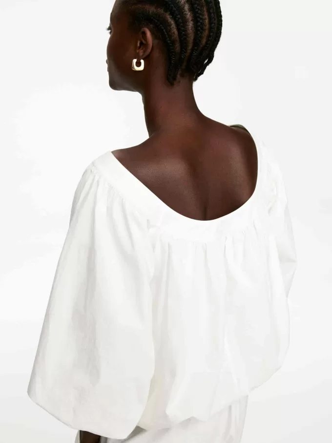 Balloon-Hem Top Balloon-Hem Top