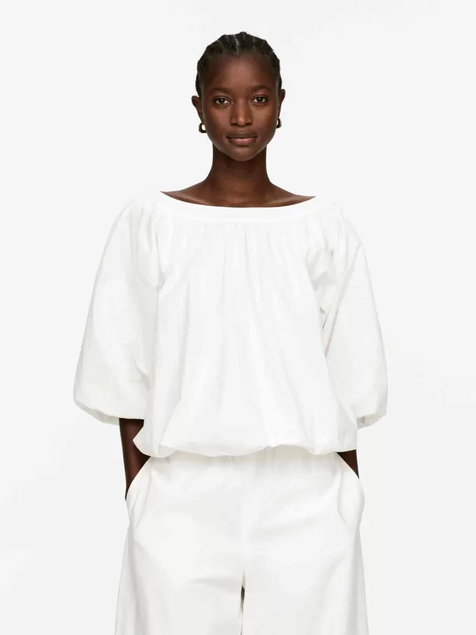 Balloon-Hem Top Balloon-Hem Top