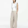 Barrel-Leg Sweatpants