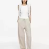 Barrel-Leg Sweatpants