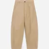 Barrel-Leg Trousers