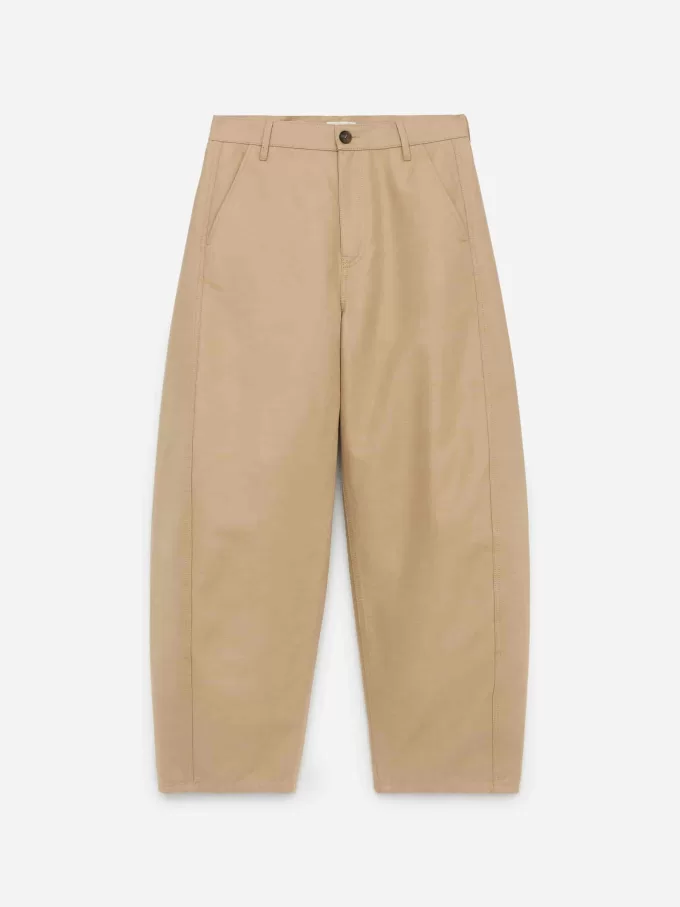 Barrel-Leg Trousers