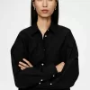 Batwing-Sleeve Shirt