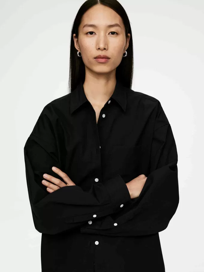 Batwing-Sleeve Shirt