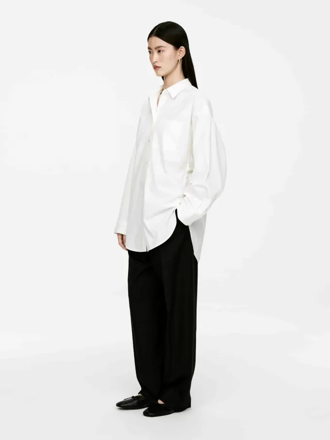 Batwing-Sleeve Shirt