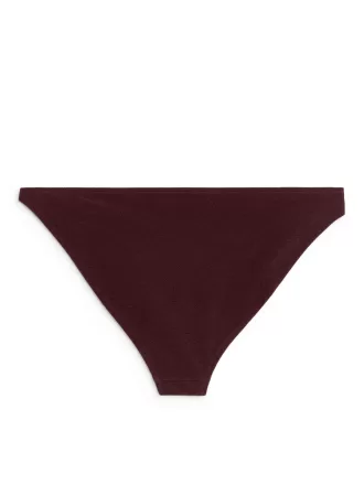 Bead-Detail Bikini Bottom