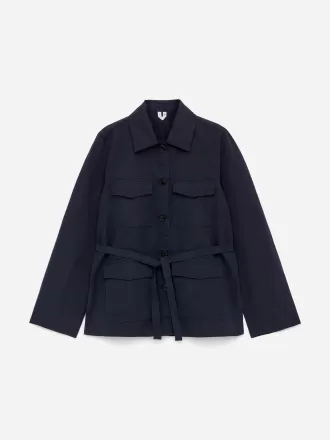 Belted Overshirt Belted Overshirt