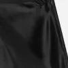 Bias-Cut Satin Skirt