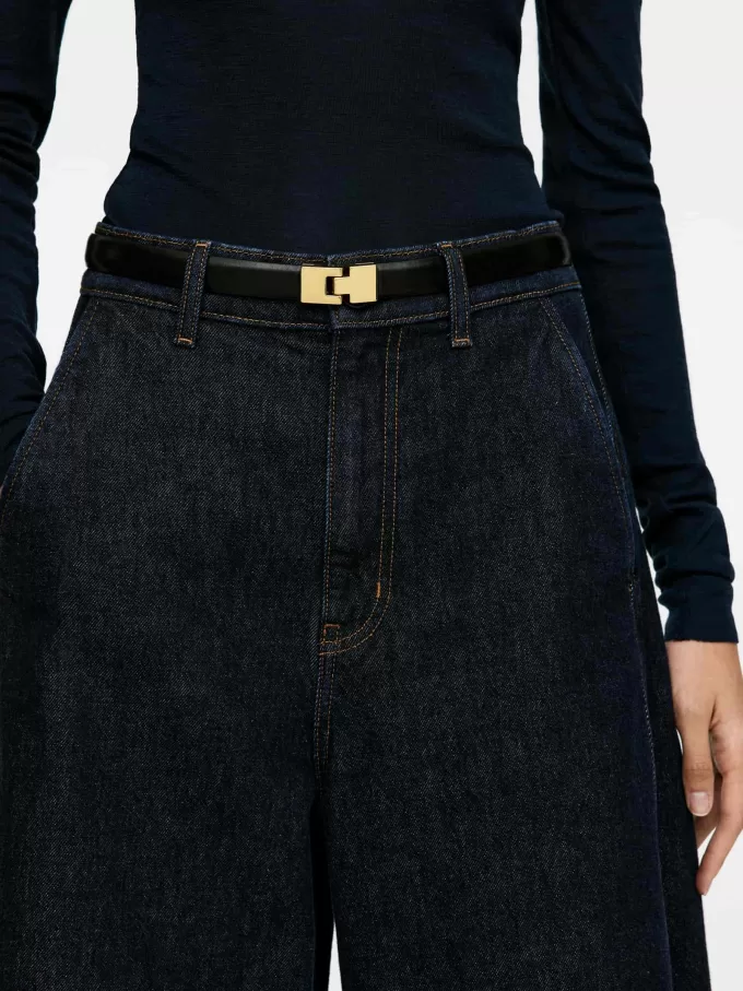 Buckle Leather Belt