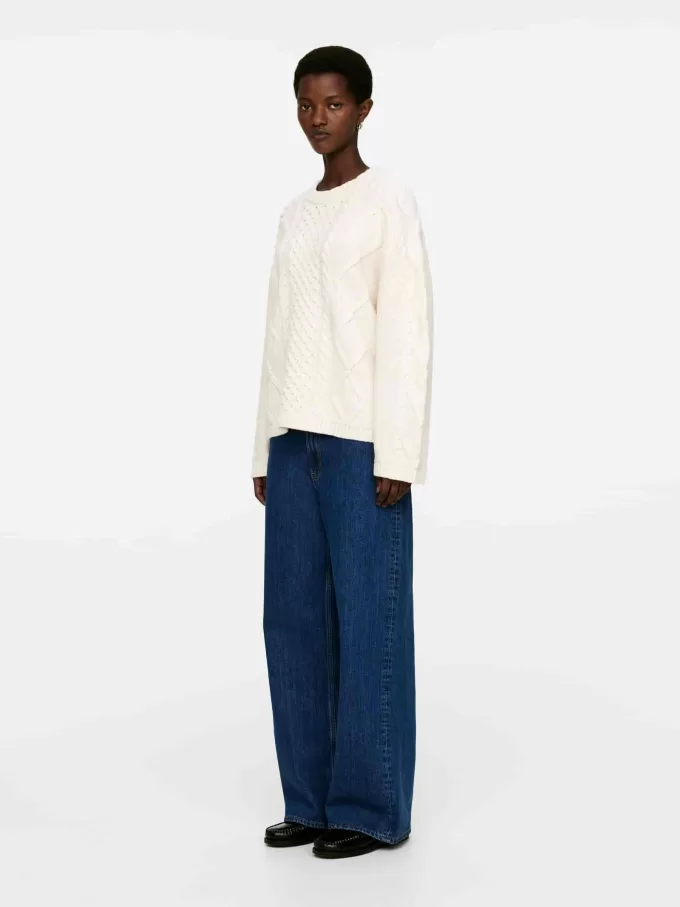 Cable Knit Wool Jumper Cable Knit Wool Jumper