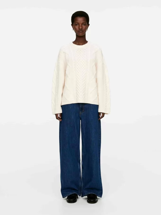 Cable Knit Wool Jumper Cable Knit Wool Jumper