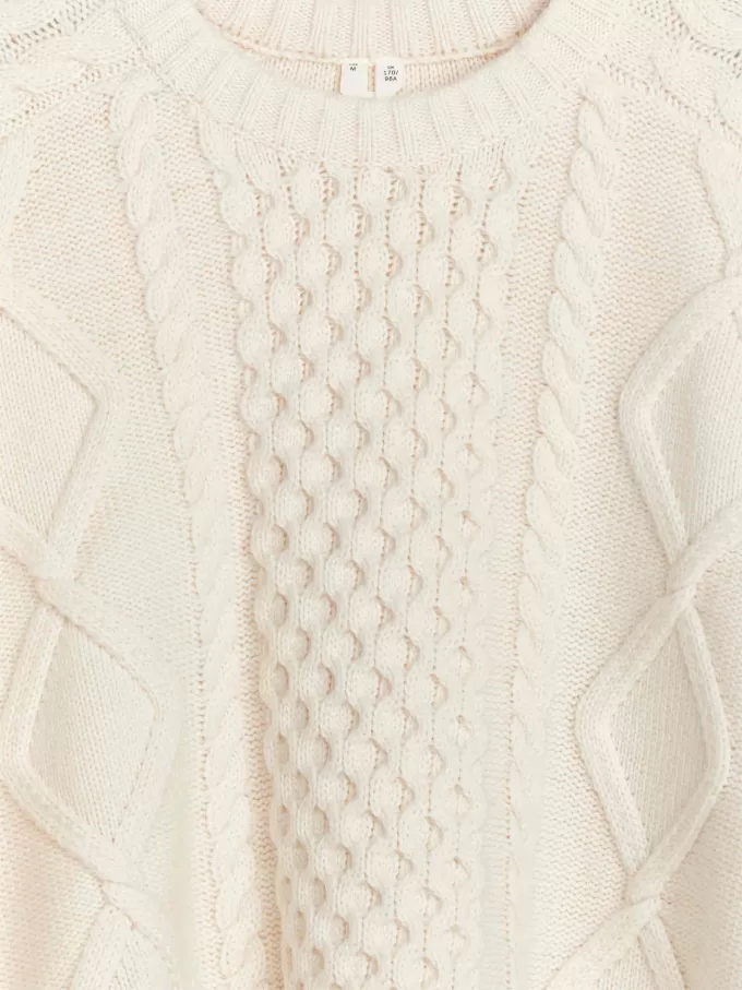 Cable Knit Wool Jumper Cable Knit Wool Jumper