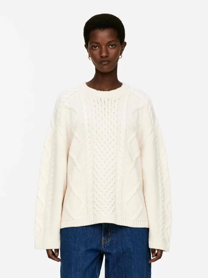 Cable Knit Wool Jumper Cable Knit Wool Jumper