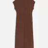 Cap-Sleeve Dress