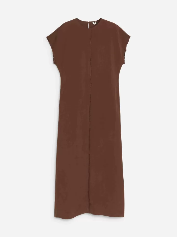 Cap-Sleeve Dress