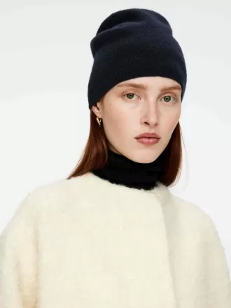 Cashmere-Wool Beanie