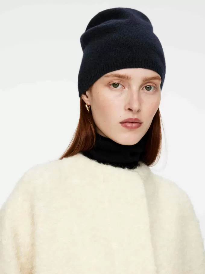 Cashmere-Wool Beanie