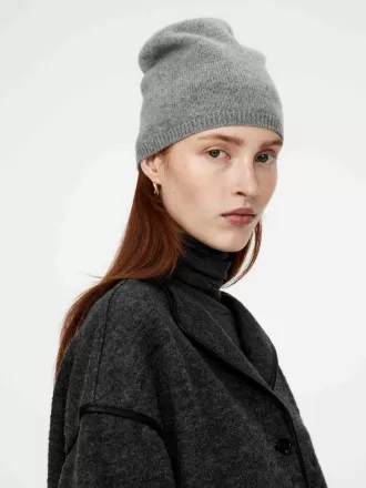 Cashmere-Wool Beanie