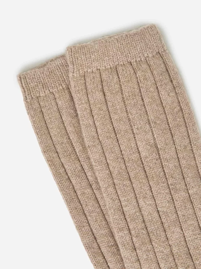 Cashmere-Wool Blend Socks