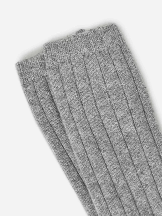 Cashmere-Wool Blend Socks