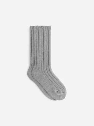 Cashmere-Wool Blend Socks