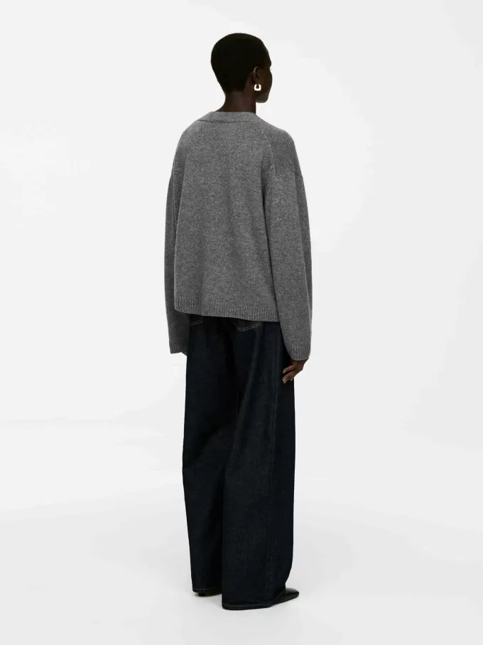 Cashmere-Wool Cardigan