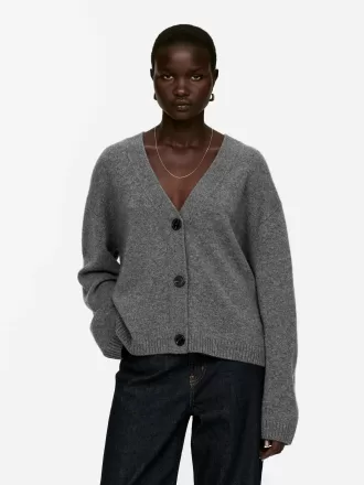 Cashmere-Wool Cardigan
