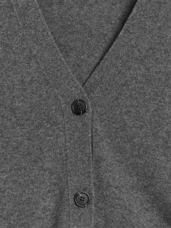 Cashmere-Wool Cardigan