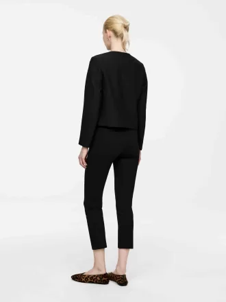 Collarless Jacket