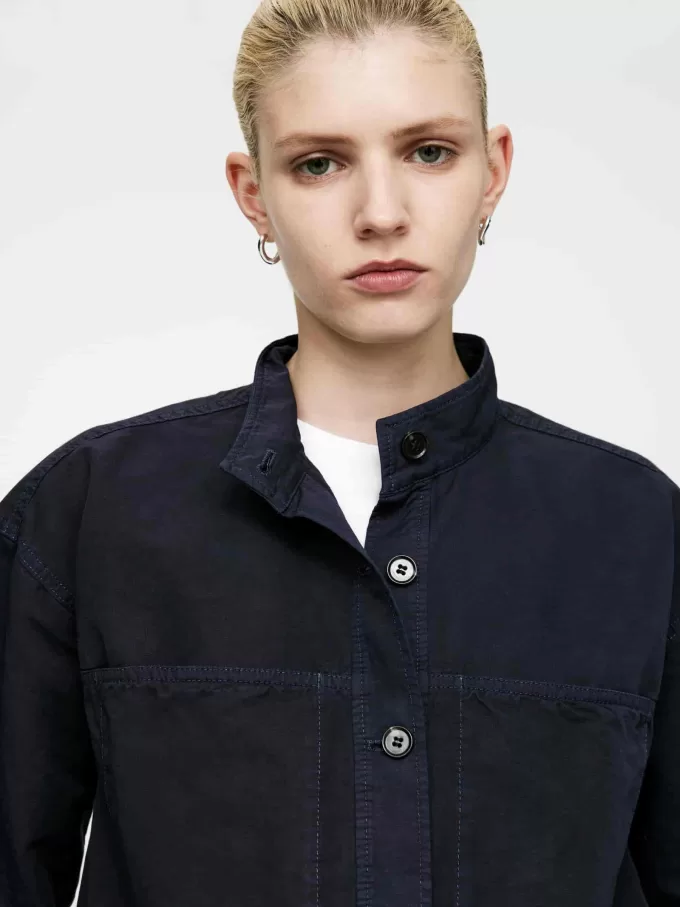 Cotton-Linen Overshirt