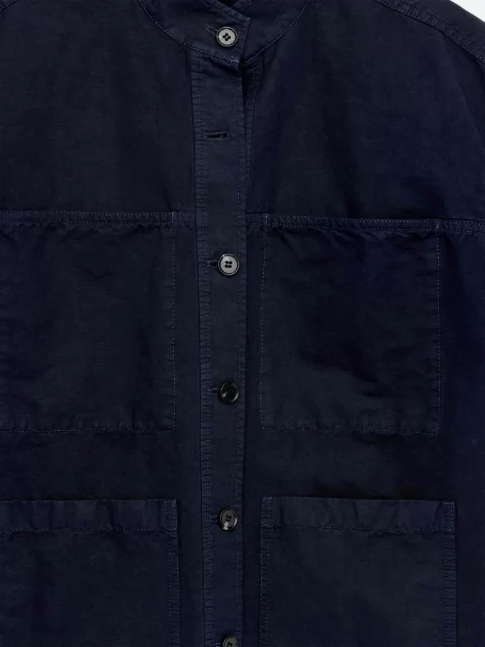 Cotton-Linen Overshirt