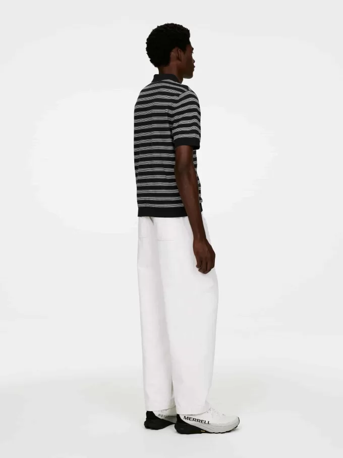 Cotton Linen Polo Shirt