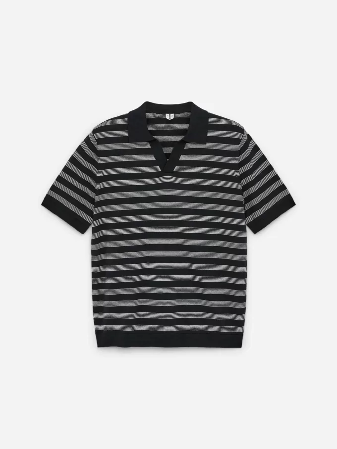 Cotton Linen Polo Shirt