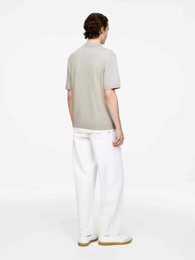Cotton Linen Polo Shirt