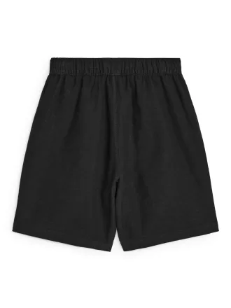 Cotton-Linen Shorts