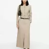 Cotton-Linen Skirt